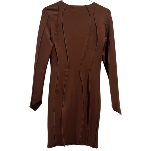 PrettyGarden Long Sleeve Bodycon Midi Dress Size Medium NEW!! - Picture 3 of 9